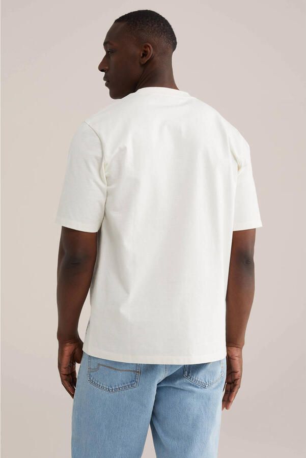 WE Fashion regular T-shirt ecru - Foto 3