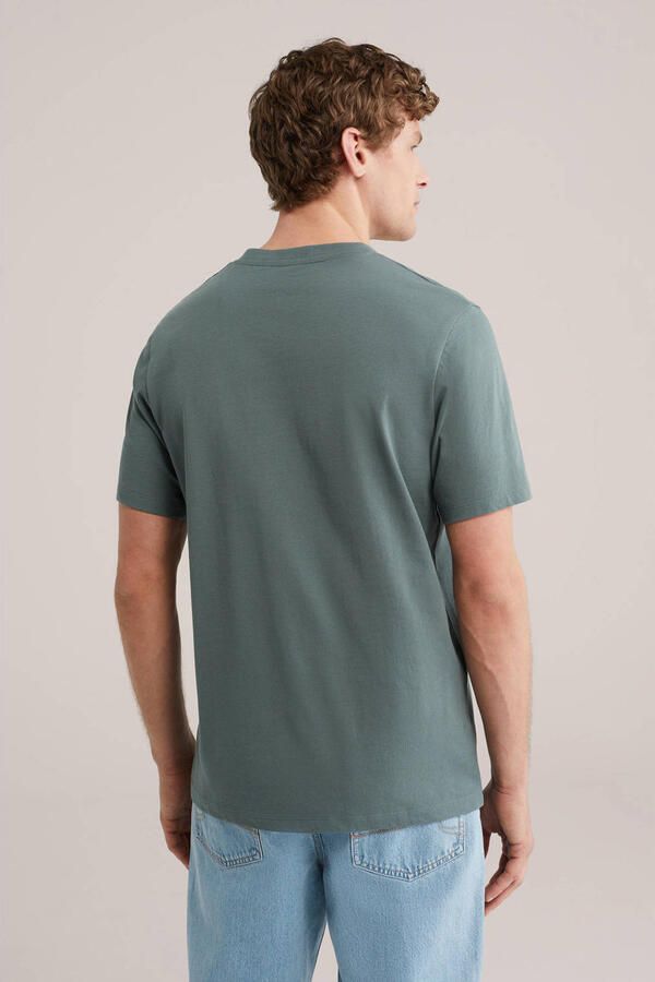 WE Fashion regular T-shirt groen - Foto 3