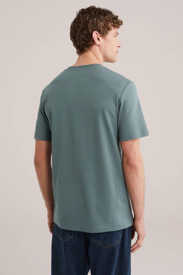 WE Fashion regular T-shirt groen - Foto 2