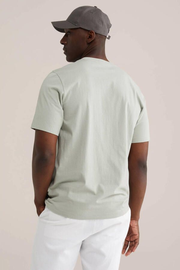 WE Fashion regular T-shirt groen - Foto 2