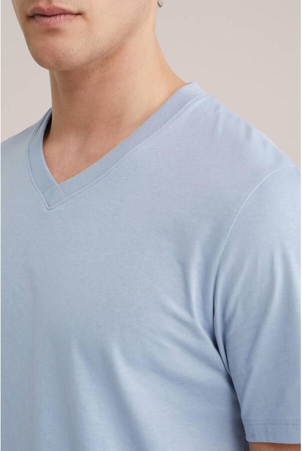 WE Fashion regular T-shirt lichtblauw - Foto 2