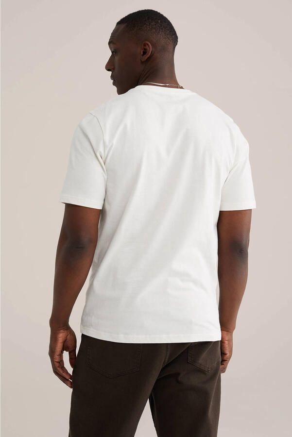 WE Fashion regular T-shirt wit - Foto 2