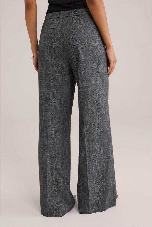 WE Fashion regular waist broek grijs - Foto 3