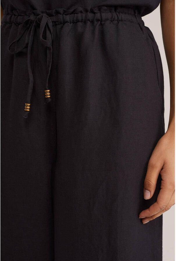 WE Fashion regular waist casual broek zwart - Foto 2