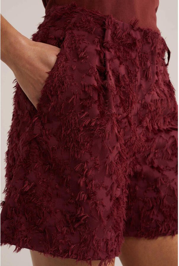 WE Fashion regular waist chino short rood - Foto 2