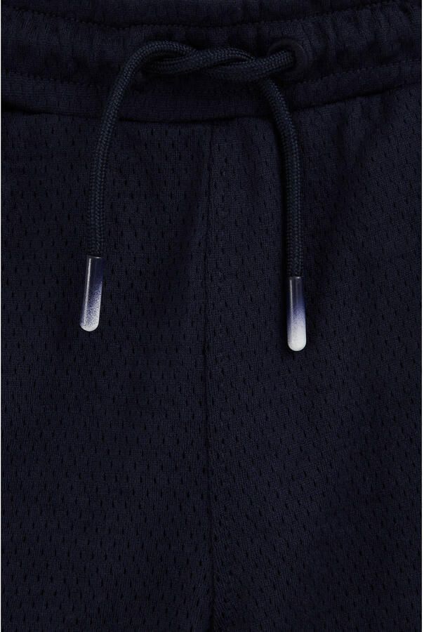WE Fashion regular waist sweatshort donkerblauw - Foto 3