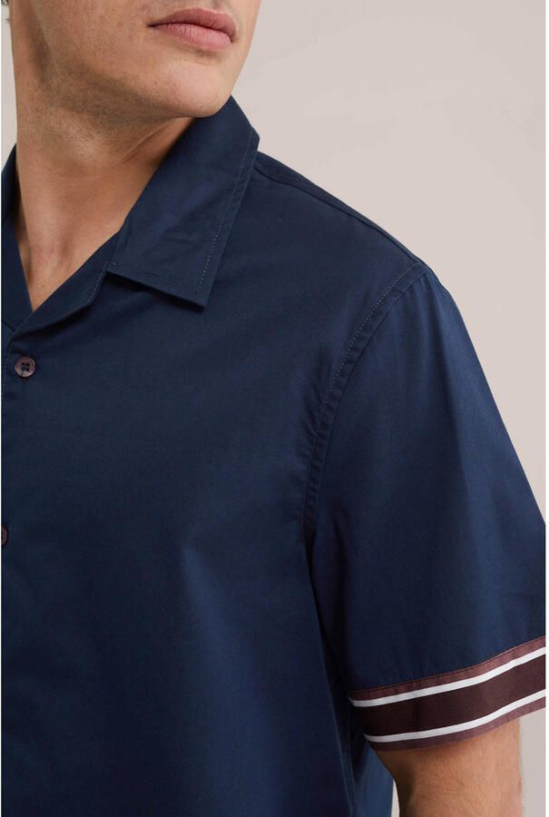 WE Fashion relaxed casual overhemd donkerblauw - Foto 2
