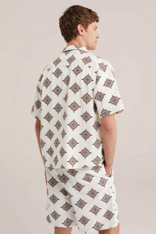 WE Fashion relaxed casual overhemd ecru - Foto 2
