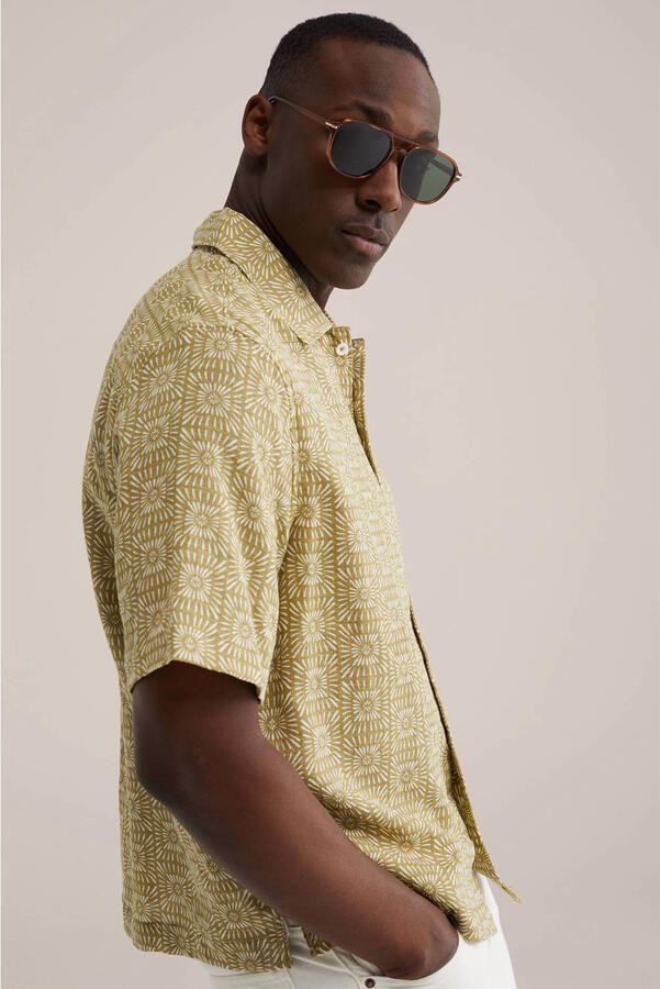 WE Fashion relaxed casual overhemd groen - Foto 2