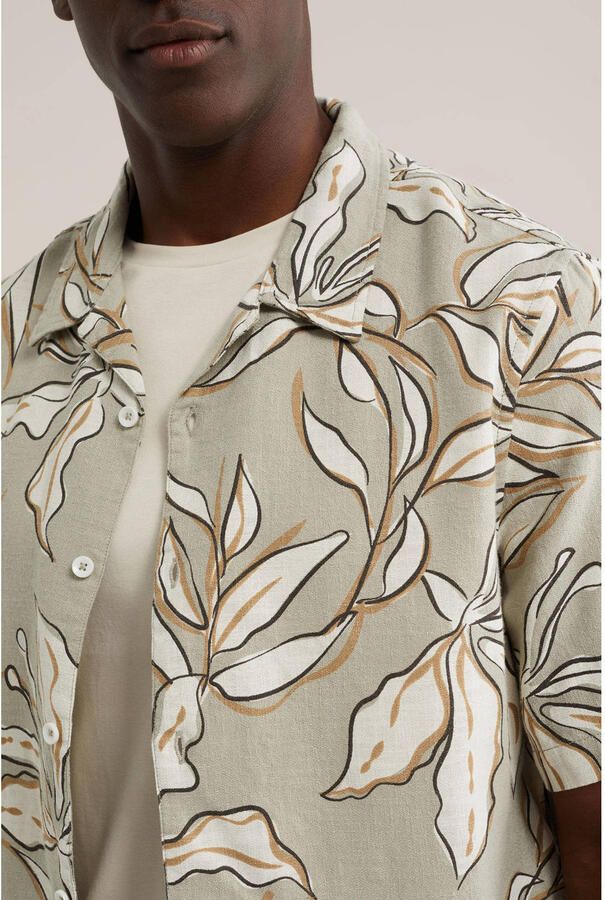 WE Fashion relaxed casual overhemd lichtgroen - Foto 2