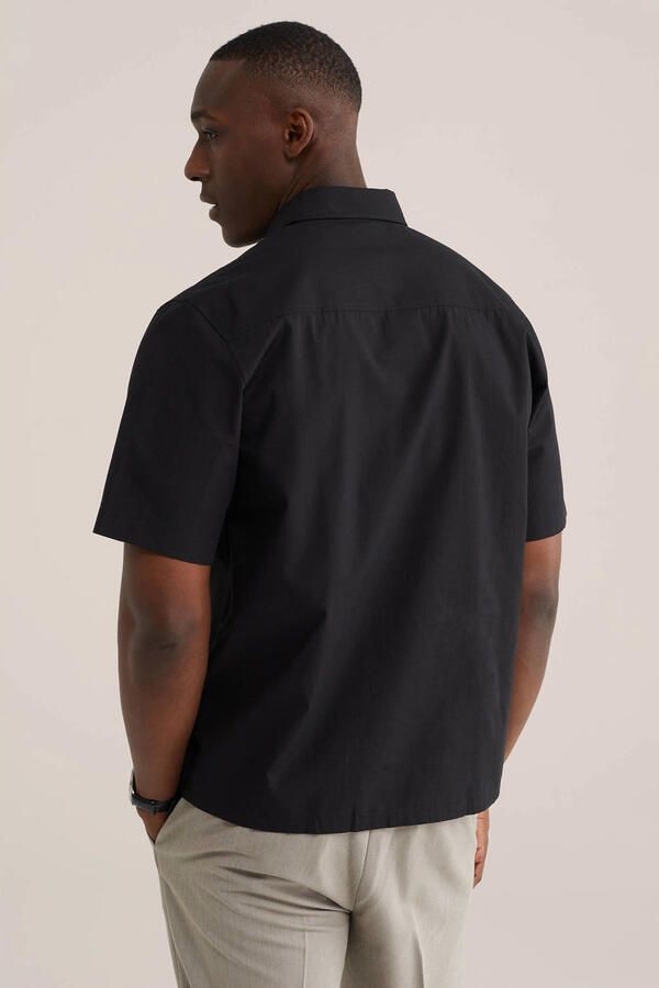 WE Fashion relaxed casual overhemd zwart - Foto 3