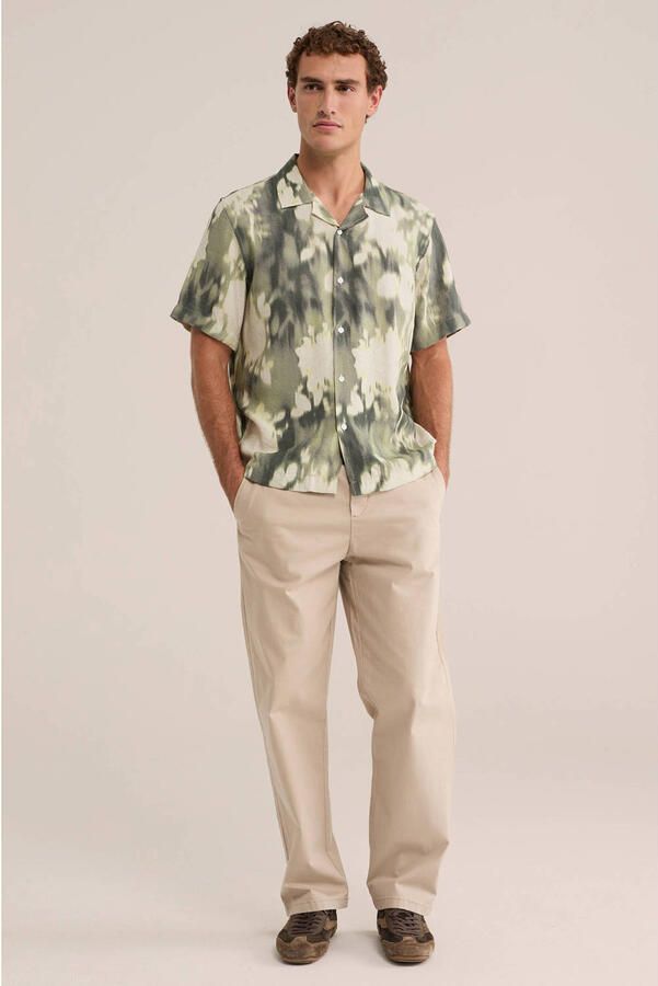 WE Fashion relaxed fit casual overhemd met print forage field - Foto 2