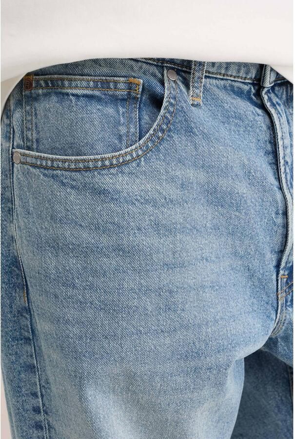 WE Fashion relaxed fit straight leg jeans lichtblauw - Foto 2