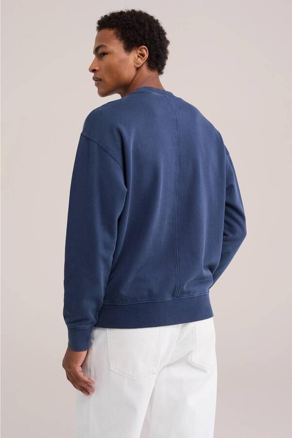 WE Fashion relaxed fit sweater blauw - Foto 2