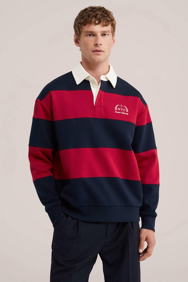WE Fashion relaxed fit sweater chili pepper - Foto 3