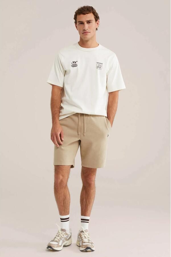 WE Fashion relaxed fit sweatshort teak - Foto 3