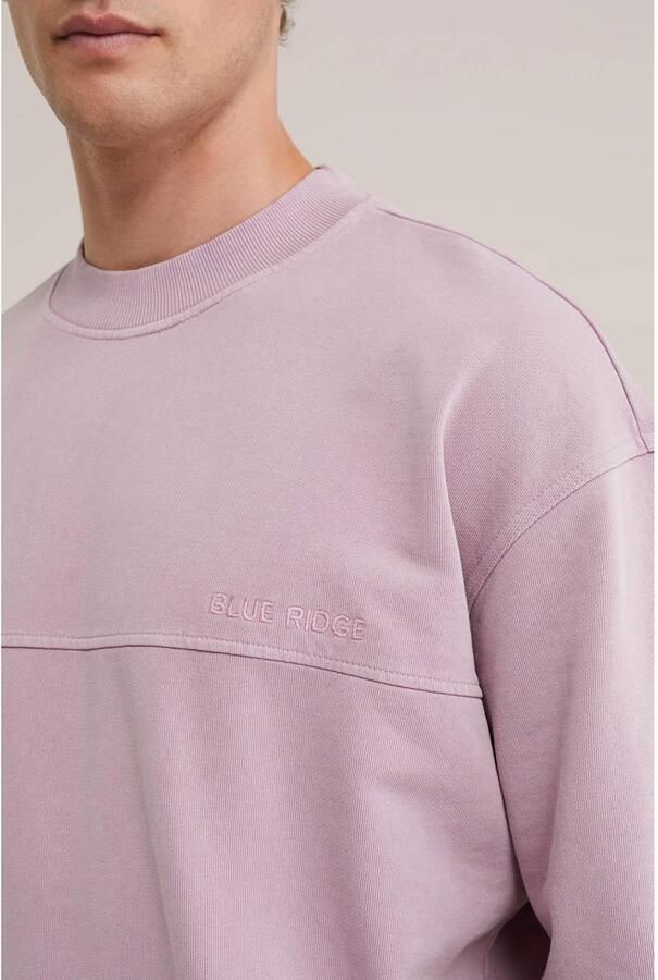 WE Fashion relaxed fit trui oudroze - Foto 2
