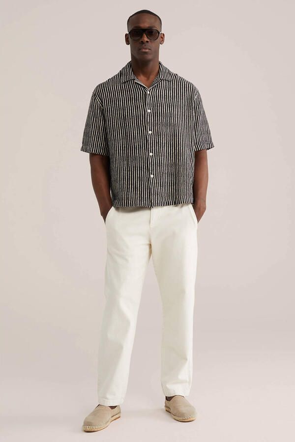 WE Fashion relaxed gestreept casual overhemd - Foto 3