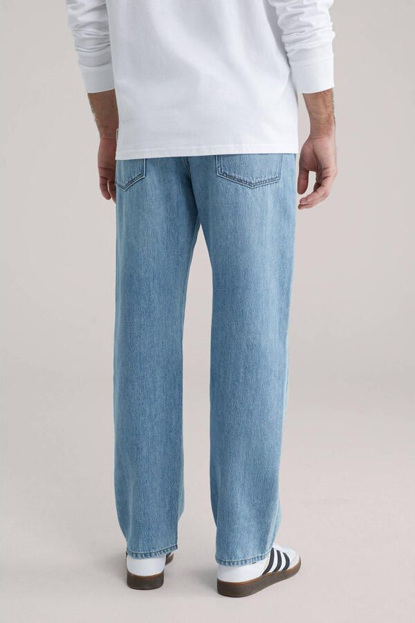 WE Fashion relaxed jeans light blue denim - Foto 2