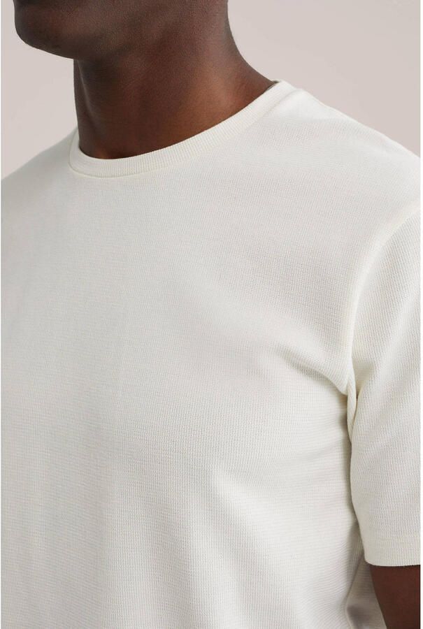 WE Fashion relaxed T-shirt ecru - Foto 2