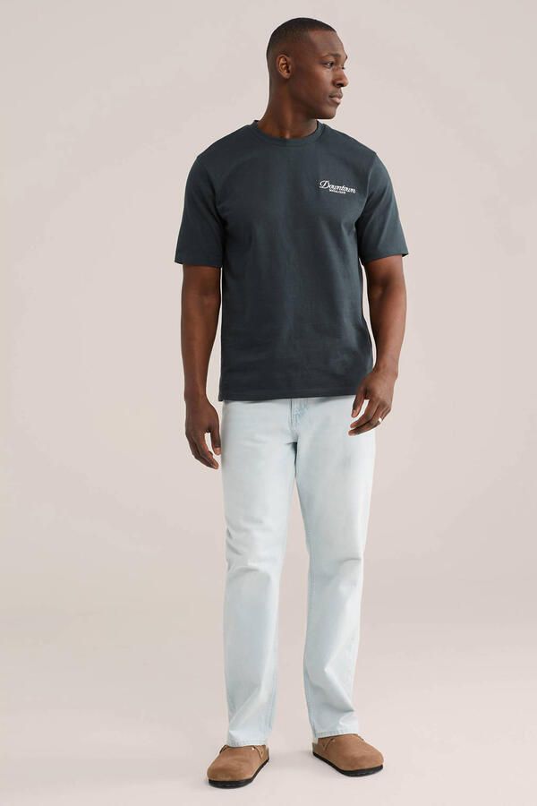 WE Fashion relaxed T-shirt grijs - Foto 2