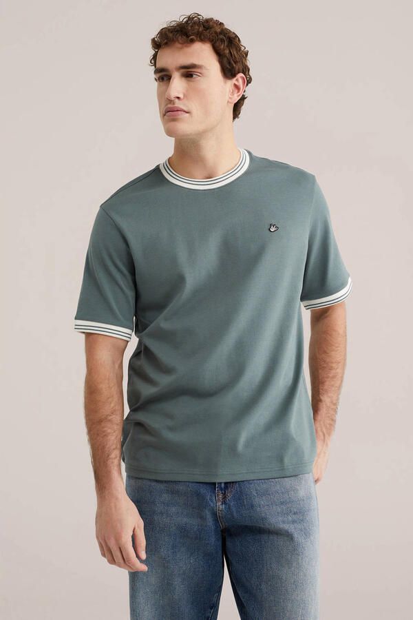WE Fashion relaxed T-shirt groen - Foto 2
