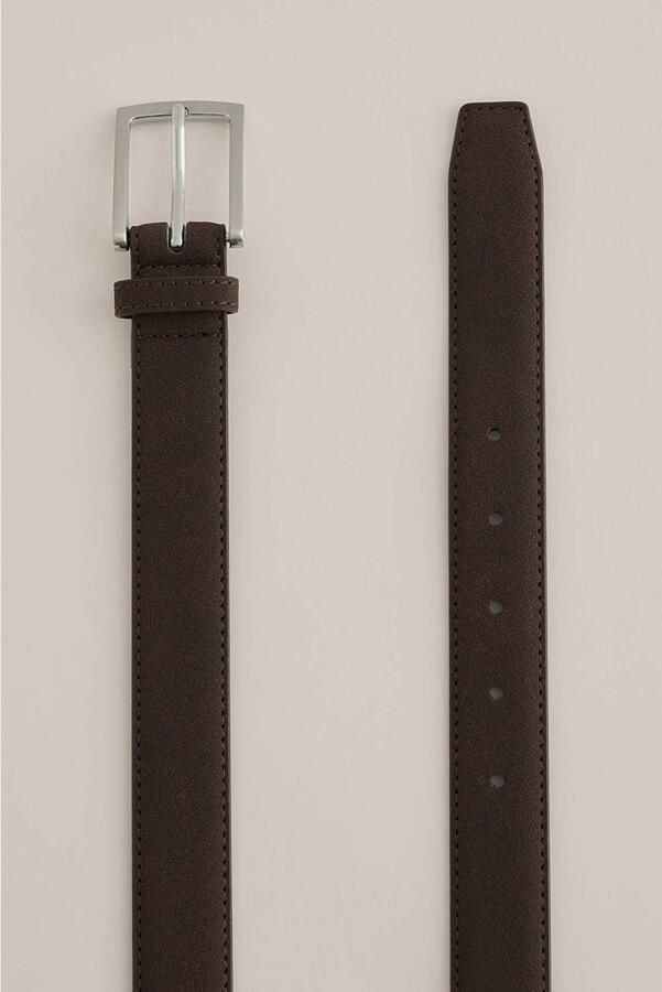 WE Fashion riem donkerbruin - Foto 2