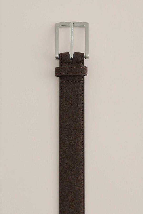 WE Fashion riem donkerbruin - Foto 3