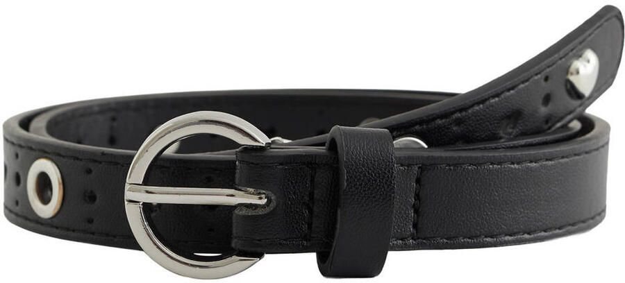 WE Fashion riem met studs zwart
