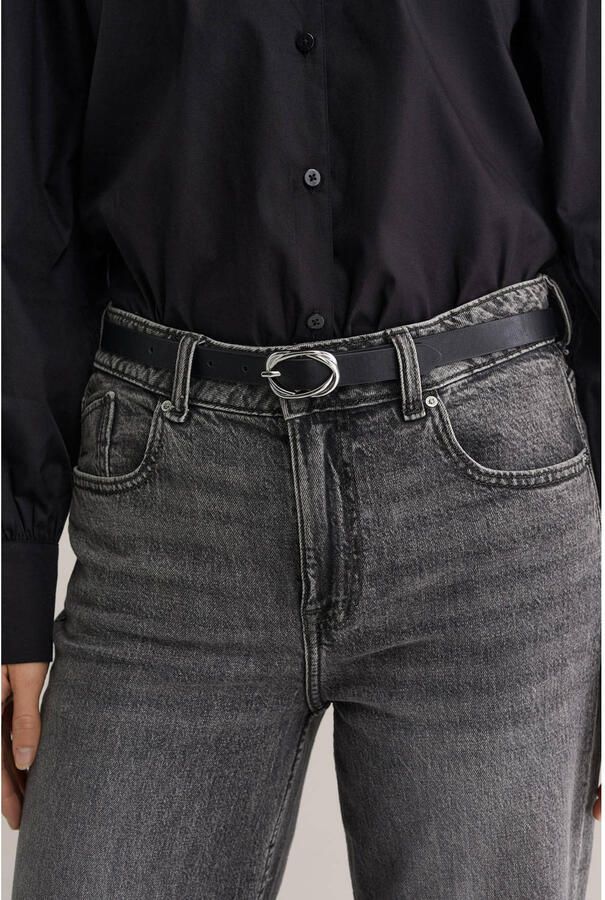 WE Fashion riem zwart - Foto 2
