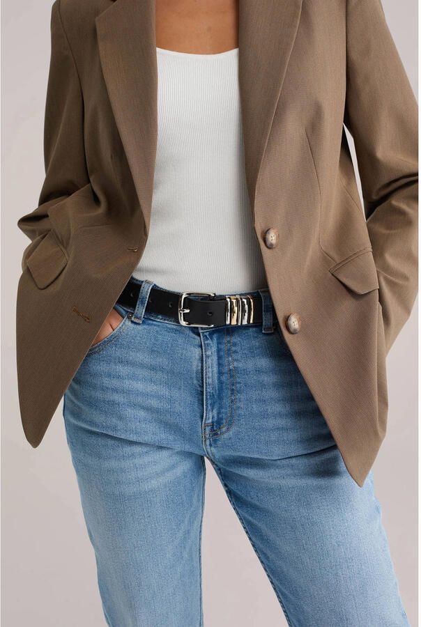 WE Fashion riem zwart