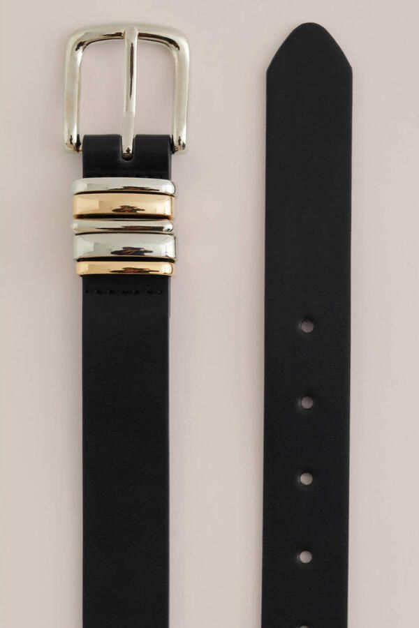 WE Fashion riem zwart - Foto 2