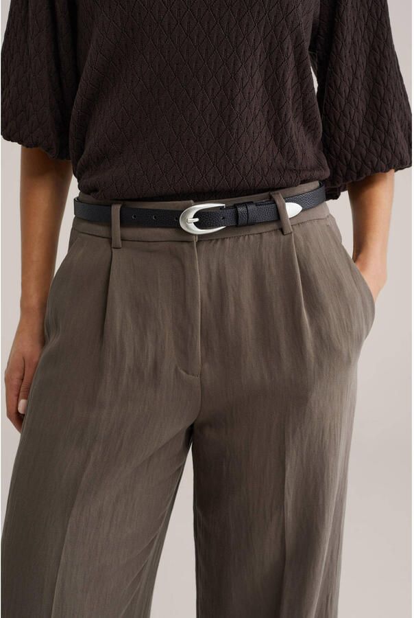 WE Fashion riem zwart