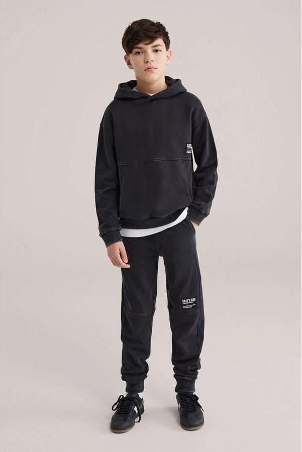 WE Fashion Salty Dog hoodie zwart - Foto 2