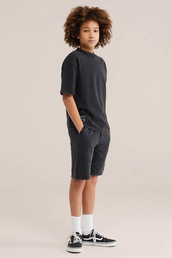 WE Fashion Salty Dog sweatshort zwart - Foto 2