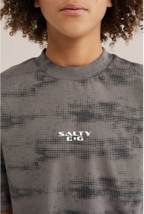 WE Fashion Salty Dog T-shirt grijs - Foto 2
