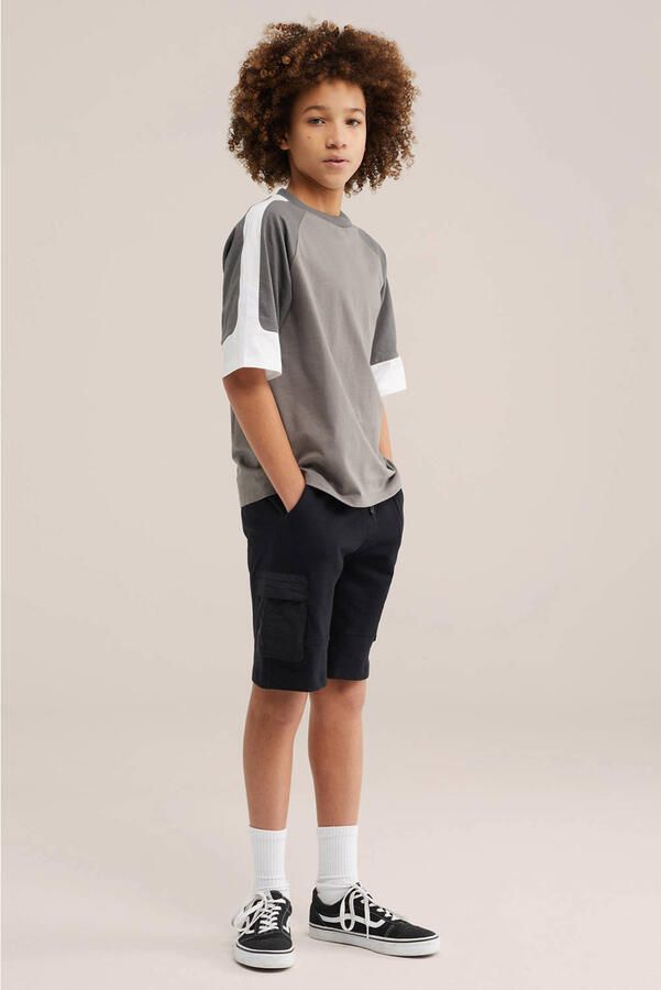 WE Fashion Salty Dog T-shirt taupe - Foto 2