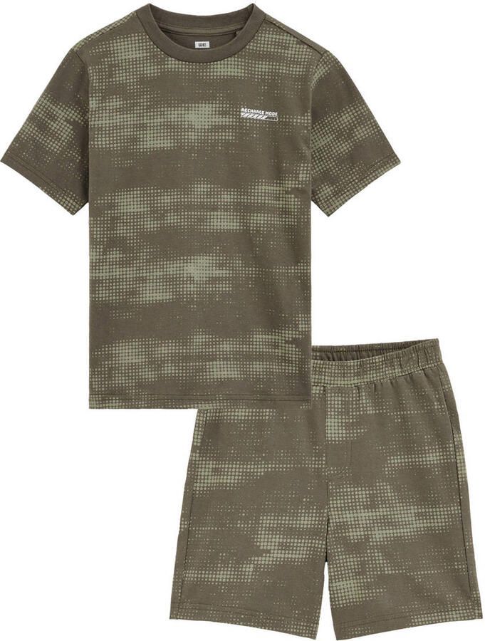 WE Fashion shortama donkergroen - Foto 2