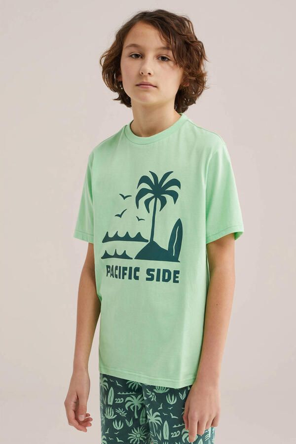 WE Fashion shortama groen