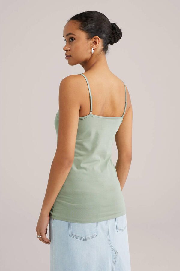 WE Fashion singlet lichtgroen - Foto 2