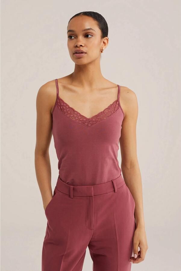 WE Fashion singlet oudroze