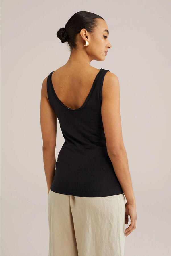 WE Fashion singlet zwart - Foto 2