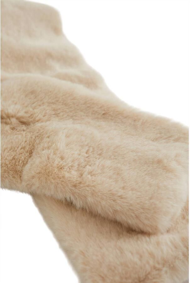 WE Fashion sjaal beige Meisjes Polyester Effen | Sjaal van - Foto 2