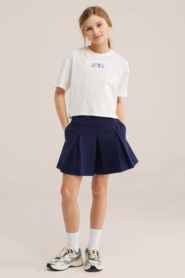 WE Fashion skort donkerblauw - Foto 2