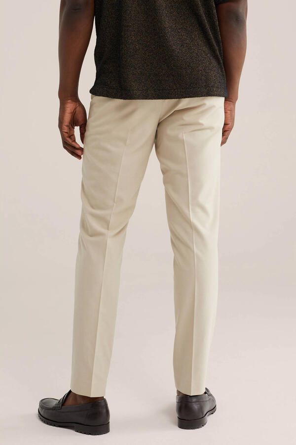 WE Fashion slim broek beige - Foto 2