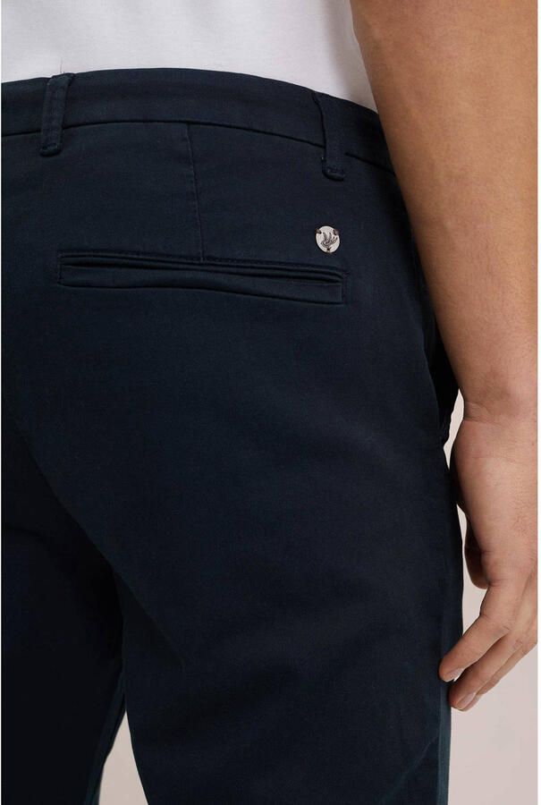 WE Fashion slim chino donkerblauw - Foto 2