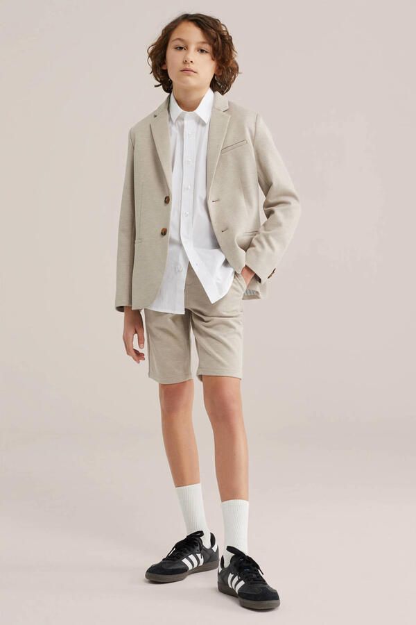 WE Fashion slim chino short beige - Foto 3