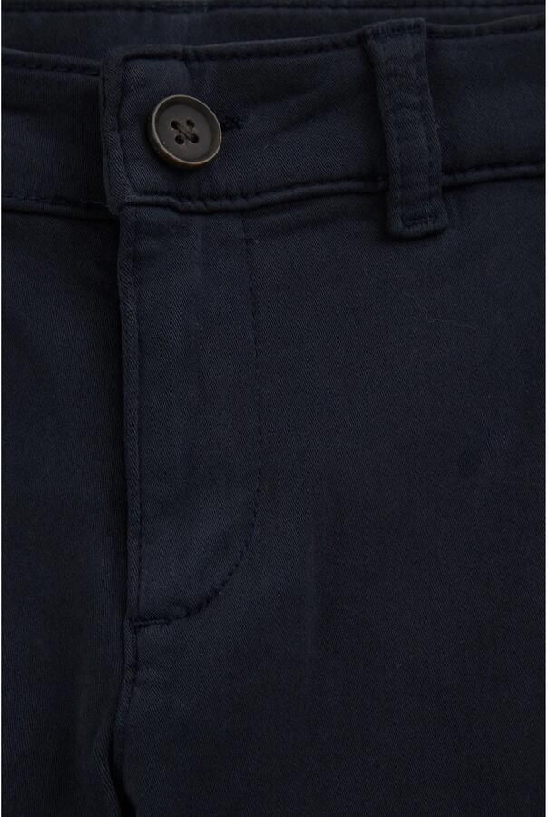 WE Fashion slim fit chino donkerblauw - Foto 2