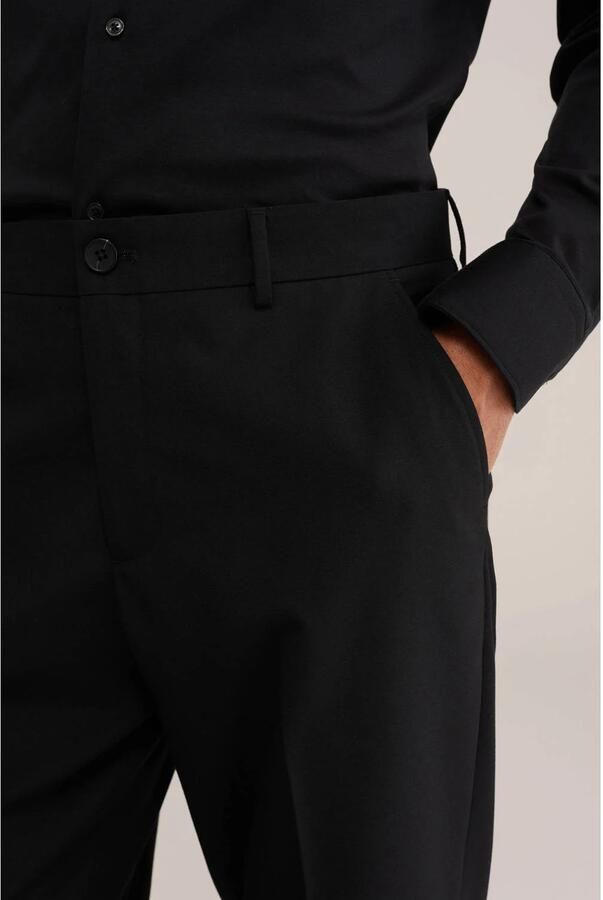 WE Fashion slim fit colbert zwart - Foto 2