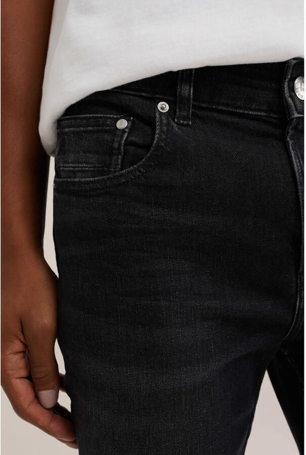 WE Fashion slim fit jeans zwart - Foto 2